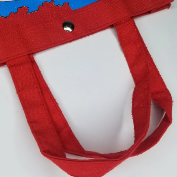 Rare 1984 Vintage Tonka Go Bots Tote Bag Canvas 80s Kid Nostalgia - Picture 4 of 8